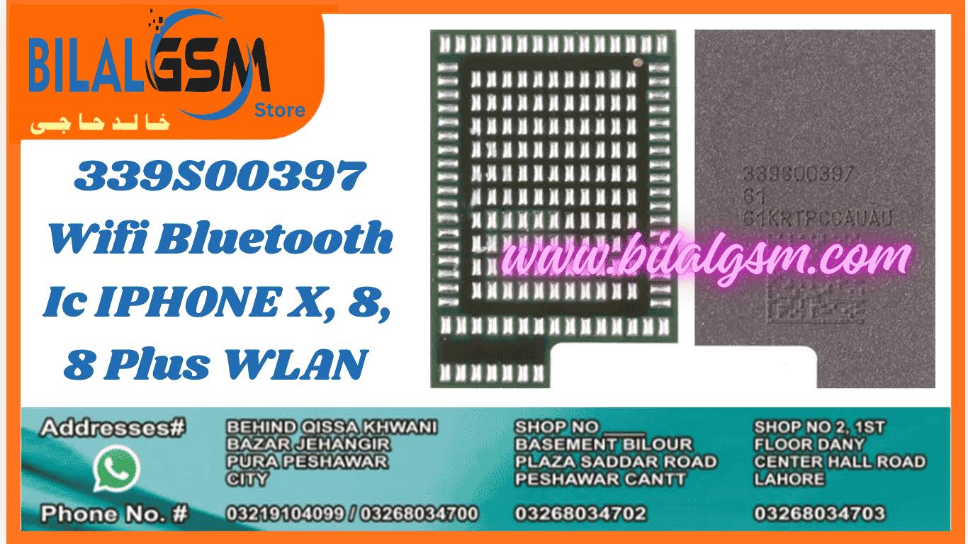 339S00397 WiFi Bluetooth IC for iPhone X 8 8 Plus WLAN Chip WIFI BLUE TOOTH IC