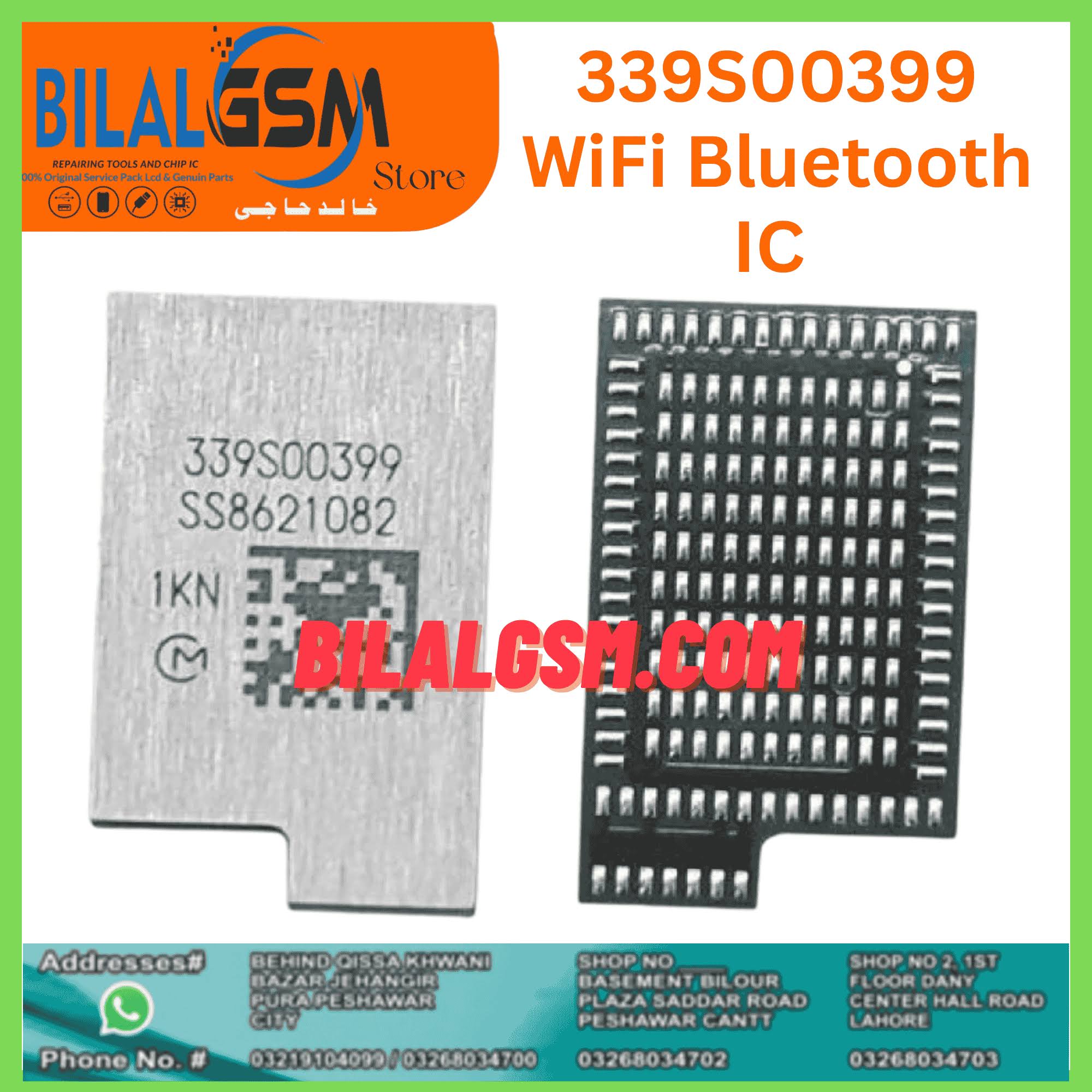 339S00399 WiFi Bluetooth IC for iPhone 8 X WIFI BLUE TOOTH IC