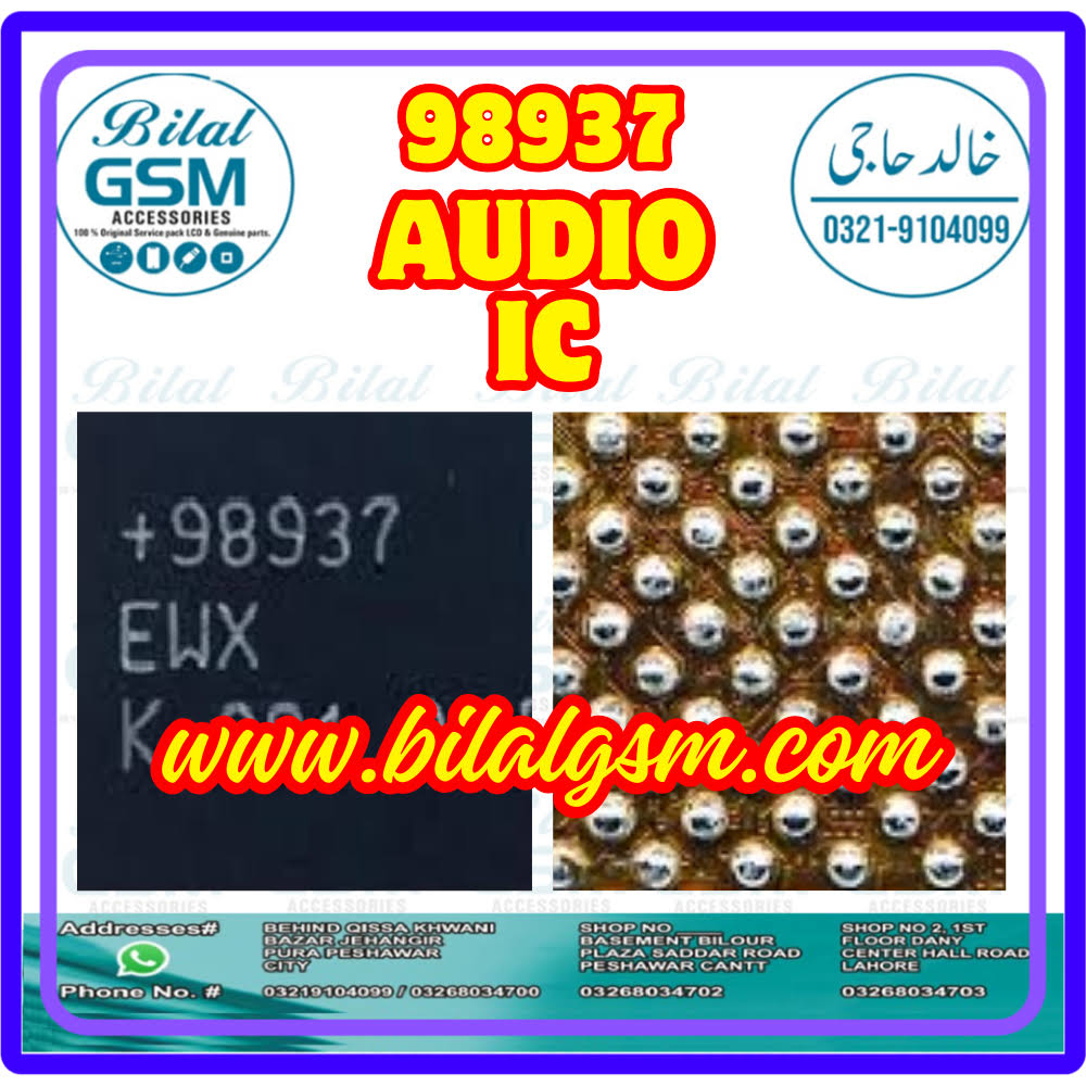 98937 EWX Audio IC for Redmi Note 7 – High-Quality Sound Chip -