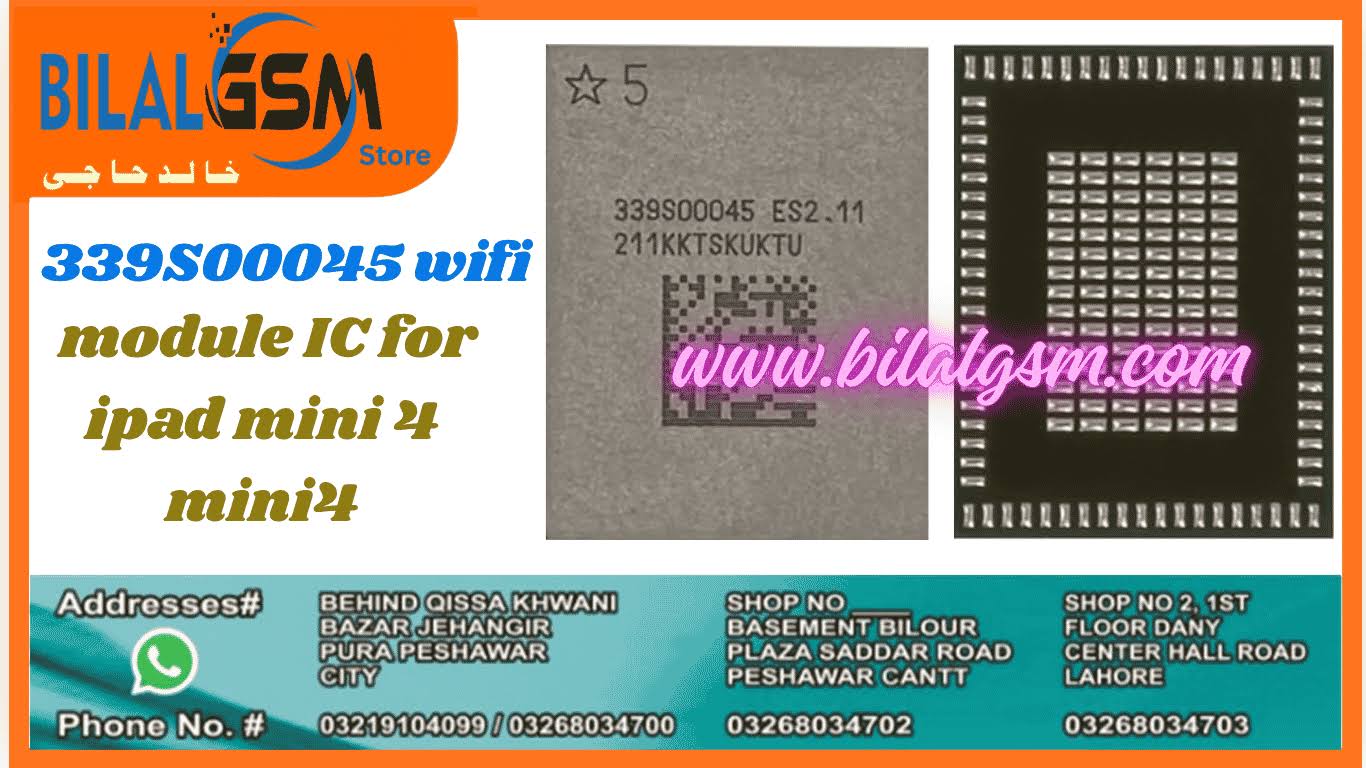 Apple 339S00045 WiFi Bluetooth IC for iPad Air 2 & iPad 6 WIFI BLUE TOOTH IC