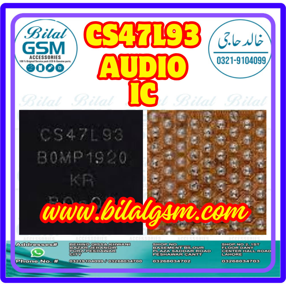 CS47L93 Audio IC for Samsung S7 G930F, S8 G950F