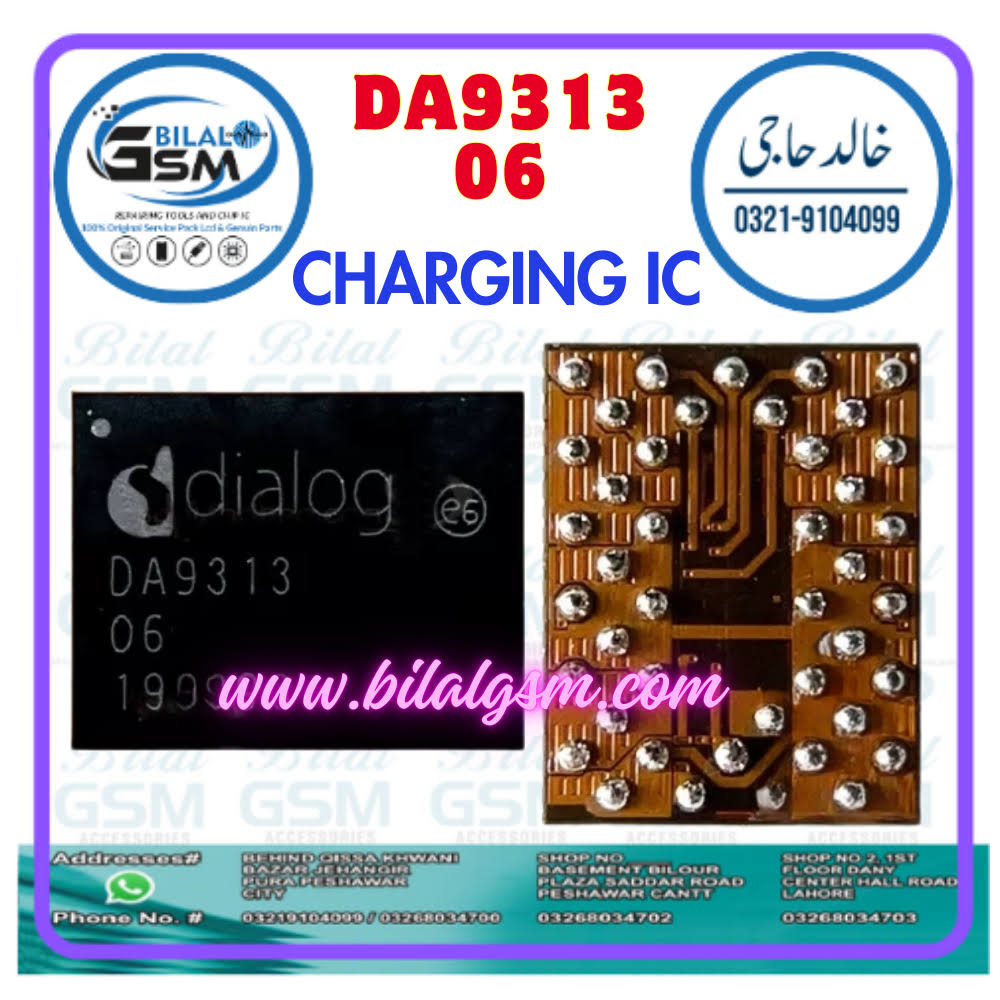 DA9313 06 Charging IC for OPPO R17 Pro, Reno 4 Pro, Find X3, Vivo IQ007 – Premium Replacement Charging Power IC