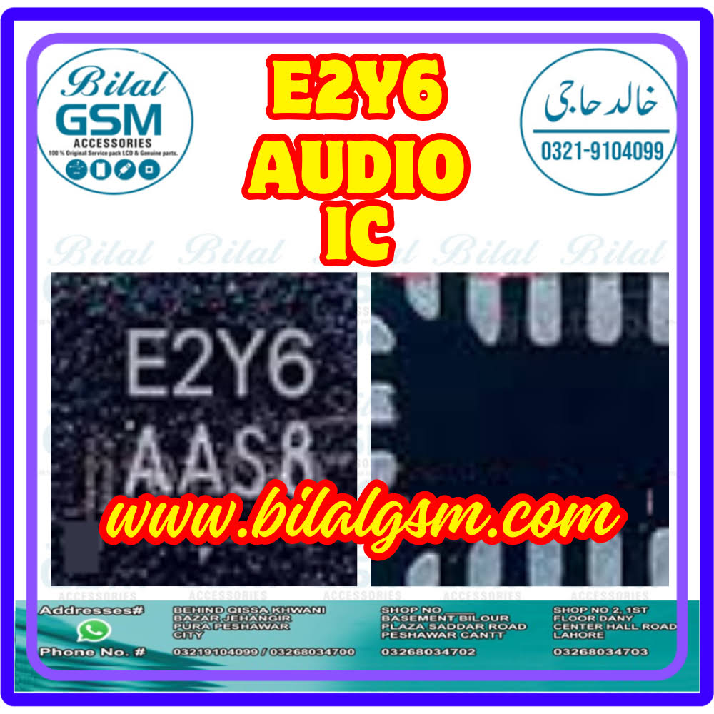 E2Y6 Audio IC for Redmi 8 & Note 8 Pro -