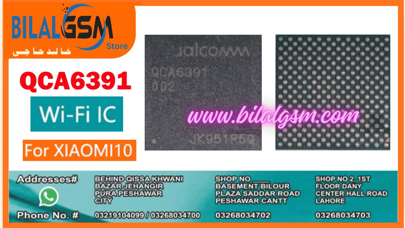 QCA6391 WiFi IC Chip for Android Smartphones Original Network IC WIFI BLUE TOOTH IC
