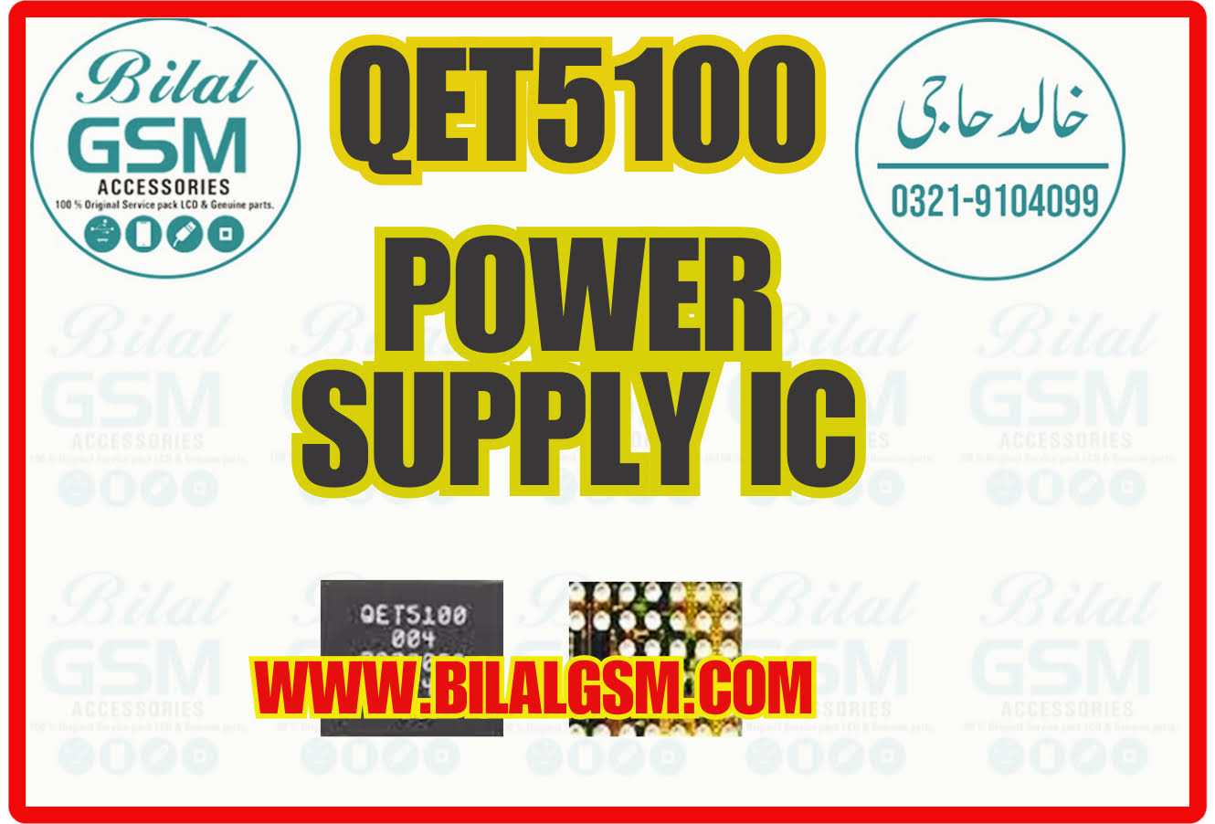 QET5100 Signal Power Supply IC for iPhone 12 & iPhone 12 Mini