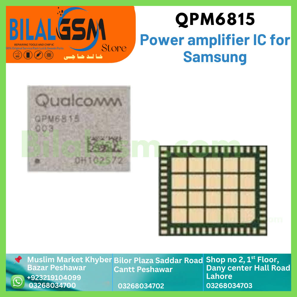 QPM6815 Power Amplifier IC for Samsung Galaxy S22 POWER AMPLIFIER SIGNAL SUPPLY PA CHIP IC