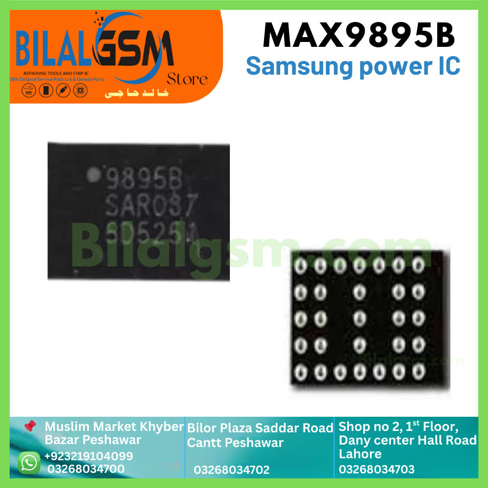 Samsung MAX9895B Charging IC for Galaxy A357/A3000/A7000 Charging Power IC