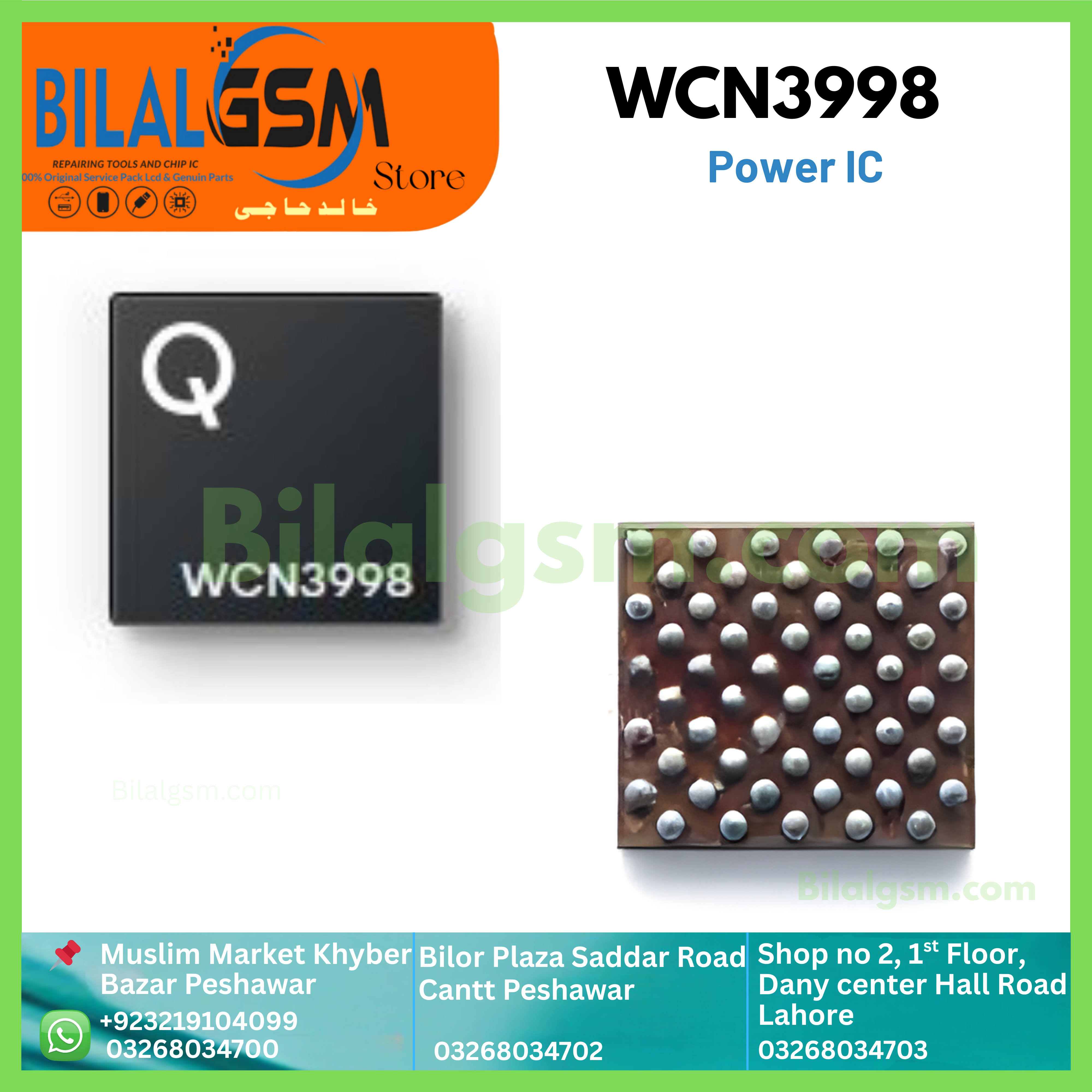 WCN3998 Power IC Power Supply Chip PM WIFI IC Wi-fi For Redmi NOTE7 PRO POWER SUPPLY MANAGEMENT IC