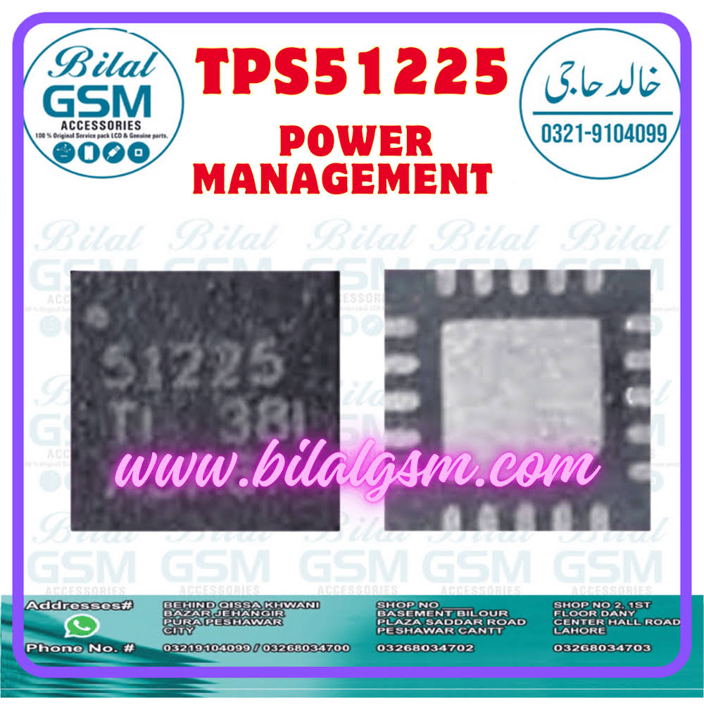TPS51225 Power IC for Xiaomi & Oppo Reno – High-Performance Power Management IC -
