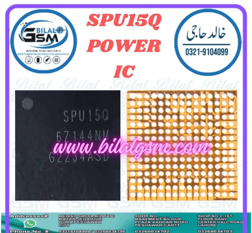SPU15Q Power IC for Samsung A54 A14 Pixel 7 8 Charging Power IC