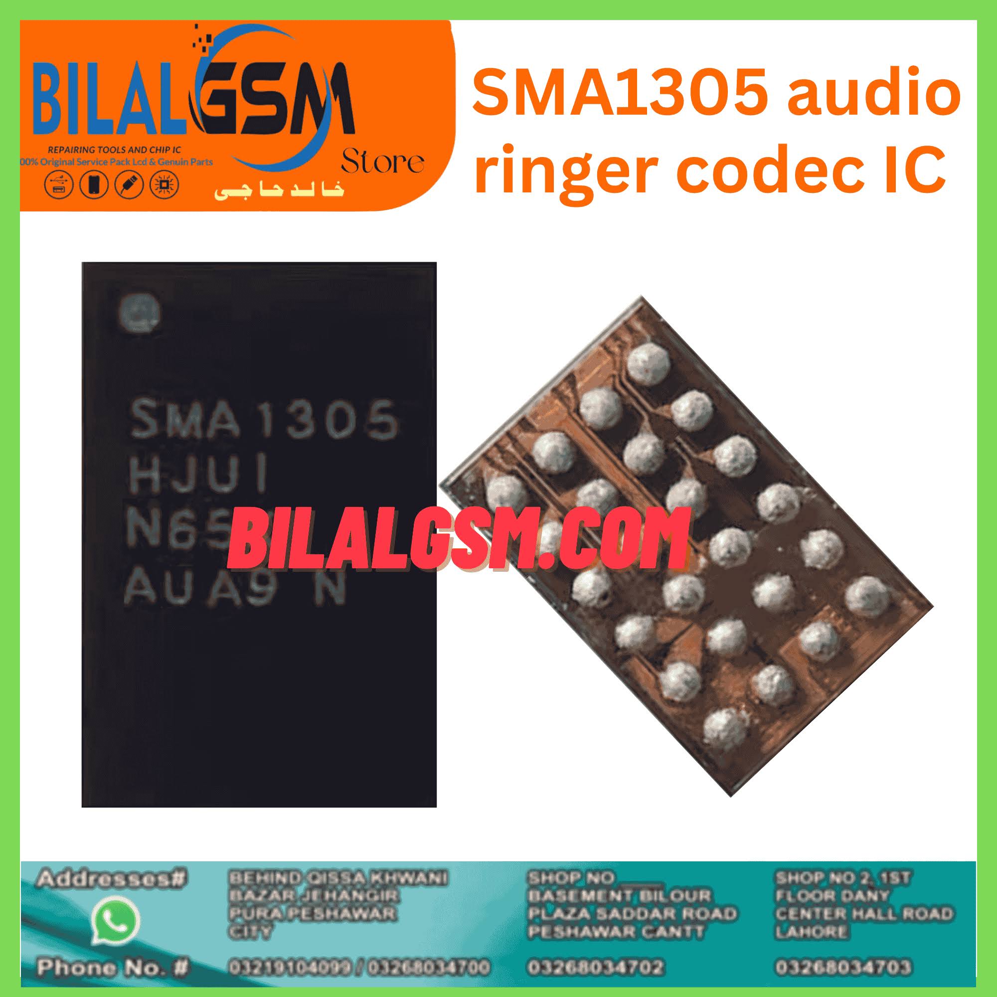 SMA1305 Audio Ringer Codec IC for Samsung A32 4G AUDIO RINGER CODIC IC