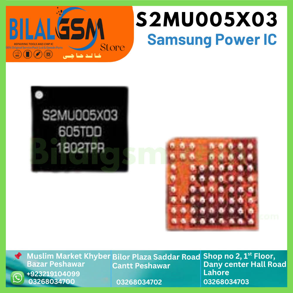 Samsung S2MU005X03 Power IC for Galaxy J5/J7/J2 Charging Power IC