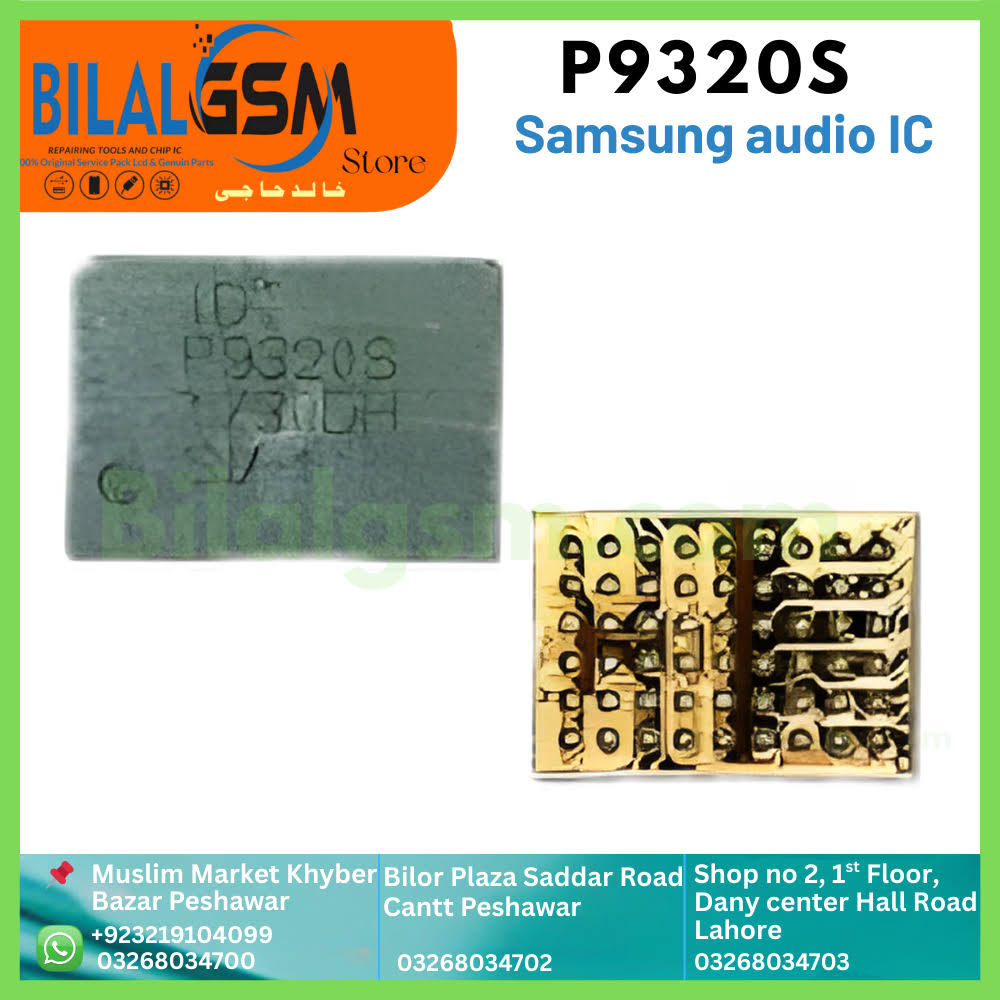 SAMSUNG p9320s S8+ AUDIO/SENSOR IC AUDIO RINGER CODIC IC