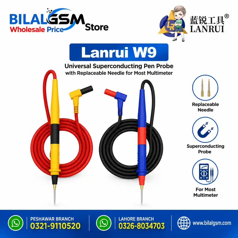 Lanrui W9 Universal Multimeter Pen Probe with Replaceable Needle