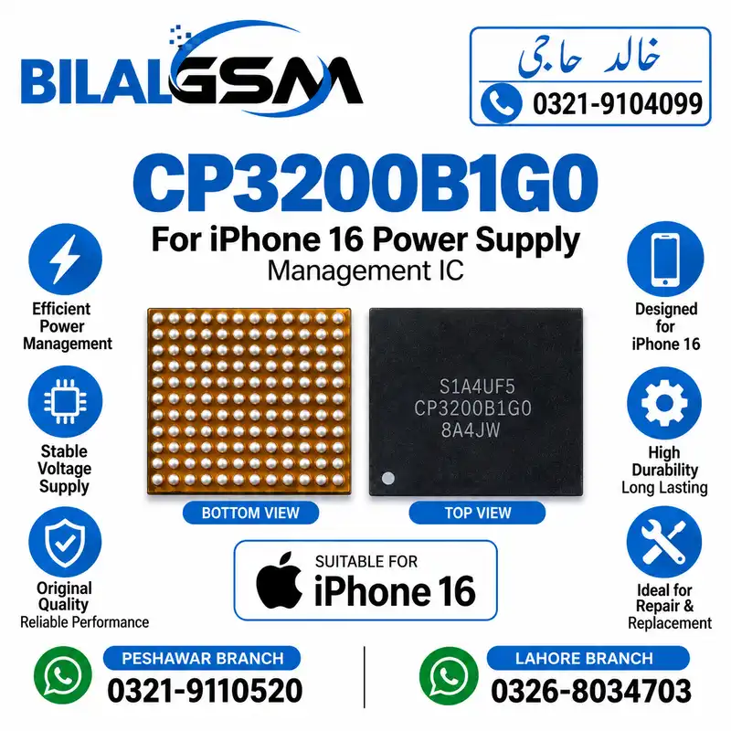 CP3200B1GO Tigris Charging Power IC for iPhone 16