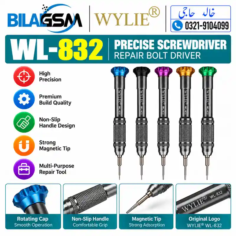 WYLIE WL-832 Precision Screwdriver set