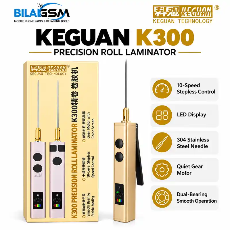 KEGUAN K300 Precision Glue Remover 10-Speed OCA Glue Removal