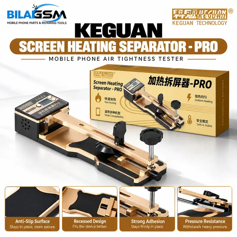 KEGUAN Heating Screen Separator Pro 150W 150°C for iPhone Android Repair