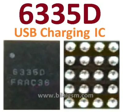 6335D WP Backlight IC for Redmi Note 3 and Redmi Series Display Light Repair BACK LIGHT DISPLAY LIGHT AND COIL IC