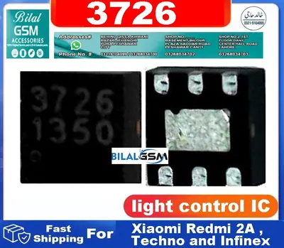 andriod 3726 light IC BACK LIGHT DISPLAY LIGHT AND COIL IC