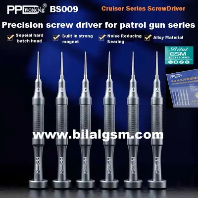 PPD tools Woneng BS009 Cruiser Series 6-in-1 Screwdriver Set for Mobile Repair –