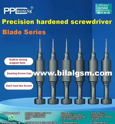 PPD tools High Hardness Screwdriver Set model: 01 6 in 1 for iPhone, iPad & Watch Teardown –