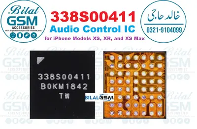 Apple 338S00411 iPhone IC for XS, XR, XS Max in Pakistan - Official Web Link AUDIO RINGER CODIC IC