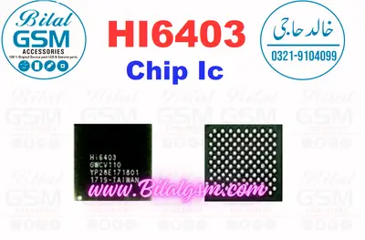IC Chip HI6403 - Audio Controller for Huawei Mate 9 Pro / Mate 10 Pro AUDIO RINGER CODIC IC