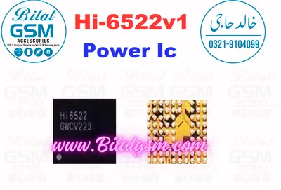 Hi6522 GWCV223 Power IC for Huawei Nova 3i, 4X, P8, P8 Lite, Mate 7, Honor 5C, 7X -