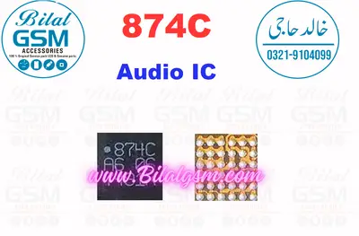 Huawei Audio IC 874C 36-Pin for Huawei P10 Plus, Mate 10 Pro in Pakistan - BilalGsm AUDIO RINGER CODIC IC