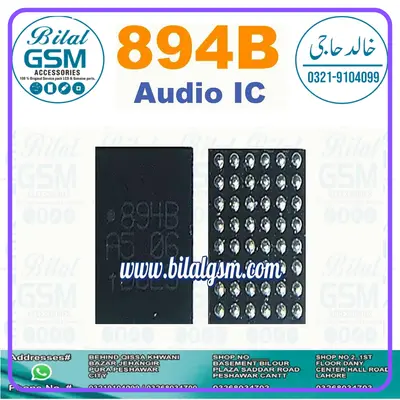 Oppo 894B Audio IC for Huawei P10 Pro, Mate 10, OPPO R17 & Redmi Note 8 –