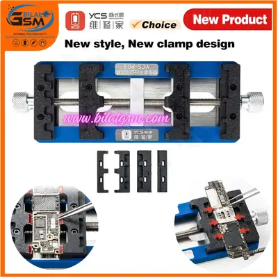 YCS P03 Adjustable Universal PCB Fixture – High Temp PCB Holder for Mobile Phone & IC Chip Repair PCB Holder & Board catcher