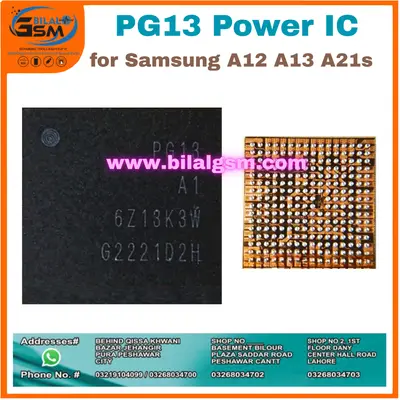 PG13 Power Management IC (PMIC) – Original BGA Charger IC Price in Pakistan BilalGSM POWER SUPPLY MANAGEMENT IC