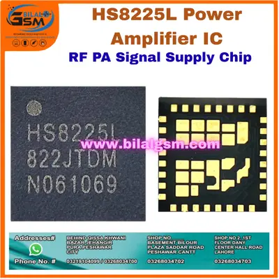 HS8225L Power Amplifier IC – Original RF PA Signal Supply Chip in Pakistan POWER AMPLIFIER SIGNAL SUPPLY PA CHIP IC