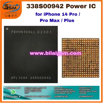 338S00942 Power IC for iPhone 14 Pro / Pro Max / Plus – OEM PMIC Replacement