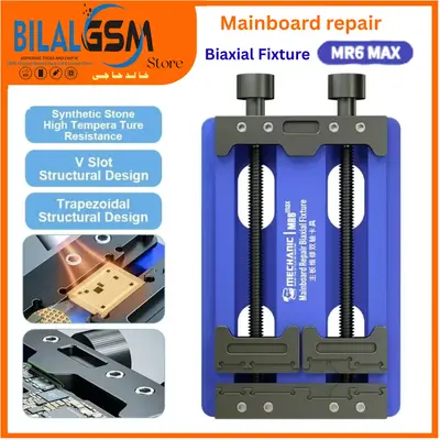 Mechanic MR6 Max Mainboard Repair Biaxial Fixture – Dual-Axis Motherboard Clamp for PCB & Chip Soldering PCB Holder & Board catcher