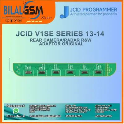 JCID V1SE 13-14 Series Rear Camera/Radar R&W Adaptor iPhone Repair Tool Programer box/Inspection tools