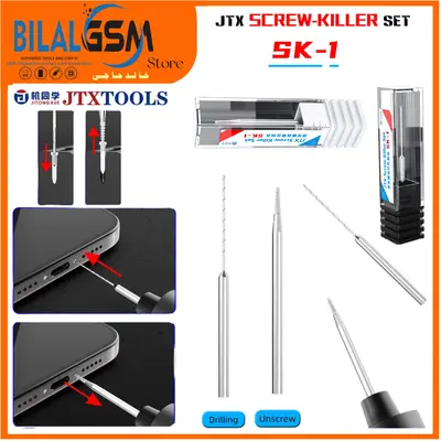 JTX SK-1 Screw Killer Set – Professional Screw Extractor for iPhone & Mobile Repair Screw Driver