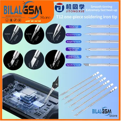 High-Quality JTX T12 Series Soldering Tips – Universal Electric Welding Head for T12 Soldering Station SOLDERING IRON TIPS