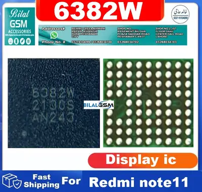 Xiaomi 6382w IC Backlight Display Light and Coil IC –