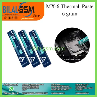 MX-6 Thermal Paste 4g – High Performance CPU & GPU Thermal Compound tools and harware