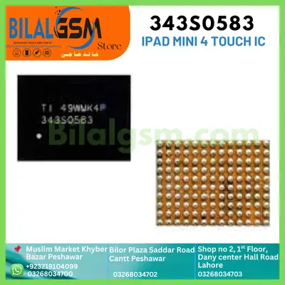 Apple 343S0583 Touch IC for iPad Mini 4 Touch Screen Sensor IC