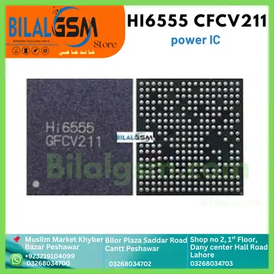 HI6555 CFCV211 Power IC for Huawei Honor 6X Charging Power IC