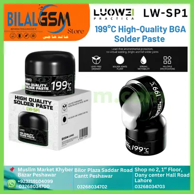LW-SP1 199° HIGH QUALITY SOLDER PASTE BGA SOLDERING FLUCKS AND BGA PASTE BGA SOLDERING FLUCKS AND BGA PASTE
