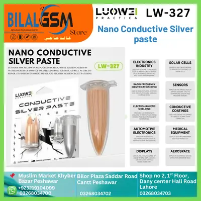 LW-327 Nano conductive silver paste BGA SOLDERING FLUCKS AND BGA PASTE